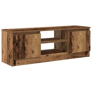 vidaXL TV Cabinet Old Wood 102x30x36 cm Engineered Wood
