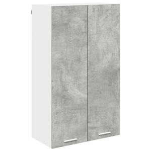 vidaXL Hanging Cabinet Concrete Grey 60 x 31 x 100 cm Engineered Wood