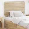 vidaXL Headboard with Headboard Sonoma Oak 75 cm Engineered wood