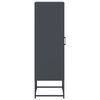 vidaXL Highboard Anthracite 36x39x123 cm Steel