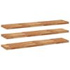vidaXL Floating Shelves 3 pcs 160x30x4 cm Oil Finished Solid Wood Acacia