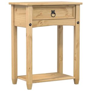 vidaXL Console Table "Corona" 55x35x73 cm Solid Wood Pine