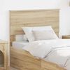 vidaXL Headboard with Headboard Sonoma Oak 90 cm Engineered wood