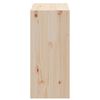 vidaXL Wine Rack 2 pcs Natural 56 x 25 x 56 cm Solid Pine Wood