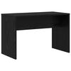 vidaXL LED Dressing Table Set 2 pcs Black Oak Engineered Wood