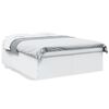 vidaXL Bed Frame without Mattress White 160x200 cm