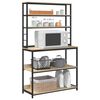 vidaXL Kitchen Shelf Sonoma Oak 100 x 40 x 168 cm Engineered Wood