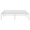 vidaXL Metal Bed Frame without Mattress White 150x200cm