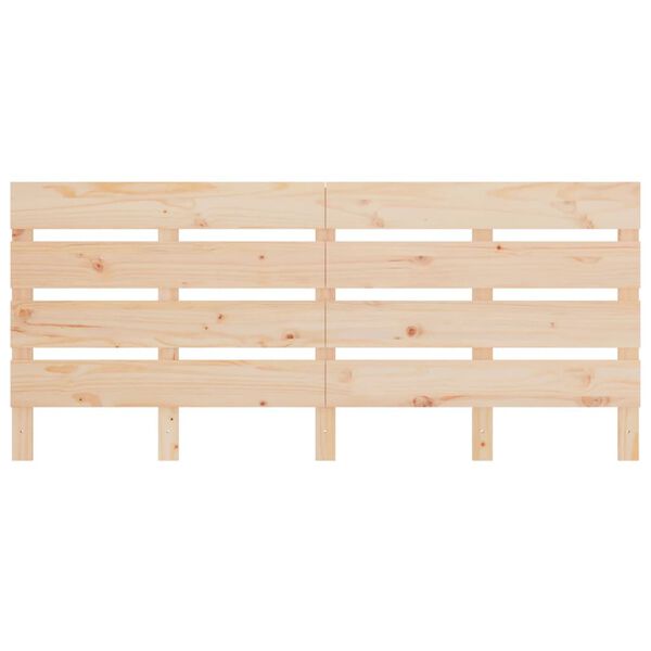 vidaXL Headboard 150x3x80 cm Solid Wood Pine