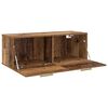 vidaXL Wall Cabinet Old wood 100 x 36.5 x 35 cm Engineered wood