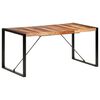 vidaXL Dining Table 160x80x75 cm Solid Wood