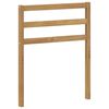 vidaXL Backrest Module White 59 x 4 x 73 cm Solid Acacia Wood