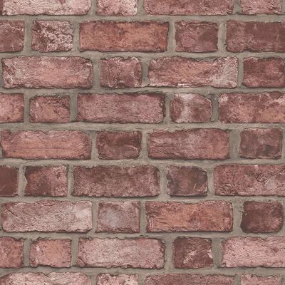 Noordwand Wallpaper Homestyle Brick Wall Red