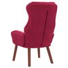 vidaXL Armchair Wine Red 69 x 74 x 93 cm Velvet
