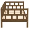 vidaXL Day Bed without Mattress Honey Brown Solid Wood Pine 80x200 cm