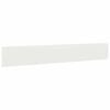 vidaXL Lawn Edgings 10 pcs White 15x103 cm Cold-rolled Steel