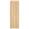 vidaXL TV Wall Cabinet Sonoma Oak 40.5x30x90 cm Engineered Wood
