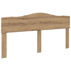 vidaXL Headboard Artisan Oak Engineered wood