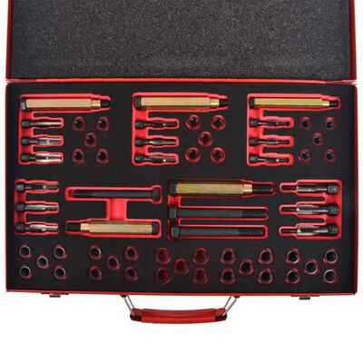 vidaXL 63 Piece Glow Plug Thread Repair Kit M8 M9 M10 M12