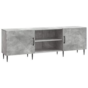 vidaXL TV Cabinet Concrete Grey 150 x 31 x 50 cm Engineered Wood