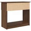 vidaXL Console Table with Drawers Brown Oak 85.5x38.5x74.5 cm