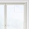 vidaXL Window Films 5 pcs Static Frosted White PVC
