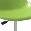 vidaXL Swivel Dining Chairs 2 pcs Green PP