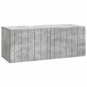 vidaXL Wall-Mounted TV Cabinet 78.5 x 31 x 30 cm Concrete Grey