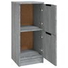 vidaXL Sideboards 2 pcs Grey Sonoma 30x30x70 cm Engineered Wood