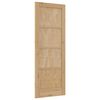 vidaXL Interior Door ORKDAL Brown 73.5 x 198.5 cm Plywood