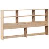 vidaXL Bed Frame without Mattress 200x200 cm Solid Wood Pine