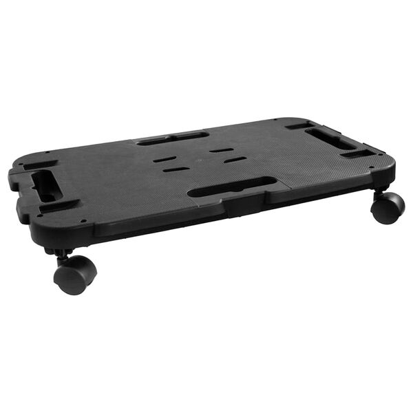 vidaXL Transport Trolleys 5 pcs Black Polypropylene 200 kg