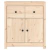 vidaXL Sideboard 70x35x80 cm Solid Wood Pine