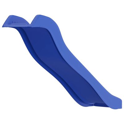 vidaXL Play Slide Blue 175x38x23 cm Polypropylene