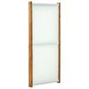 vidaXL 3-Panel Room Divider Cream White 210x170 cm