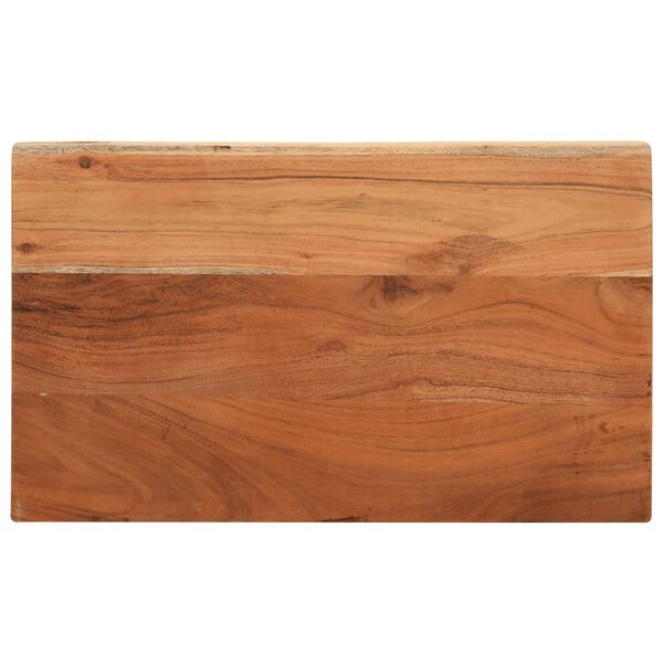 vidaXL Table Top 50x30x2.5 cm Rectangular Solid Wood Acacia