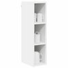 vidaXL Hanging Cabinet White 20 x 29.5 x 80 cm Engineered Wood