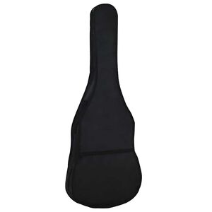 vidaXL Guitar Bag for 4/4 (39") Classical Guitar Black 100x37 cm Fabric