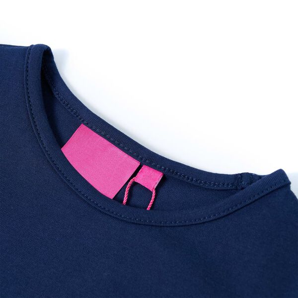 Kids' T-shirt with Long Sleeves Navy 104