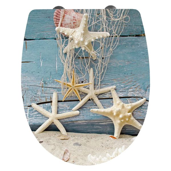 CORNAT Toilet Seat with Soft-close STARFISH Thermoplastic