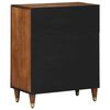vidaXL Sideboard Brown 60 x 33 x 75 cm Solid Mango Wood