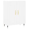 vidaXL Highboard White 69.5x34x180 cm Engineered Wood