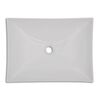 Bathroom Ceramic Porcelain Sink Art Basin White High Gloss