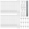 vidaXL Welded Wire Fence with Spikes 100 x 1.4 m (W x H)