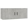vidaXL 7 Piece TV Cabinet Set Concrete Grey Engineered Wood