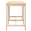 vidaXL Garden Table 159.5x82.5x110 cm Solid Wood Pine