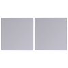 vidaXL Frameless Mirror Tiles Glass 16 pcs 20.5 cm
