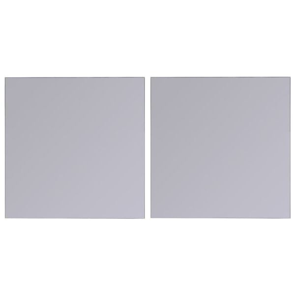 vidaXL Frameless Mirror Tiles Glass 16 pcs 20.5 cm