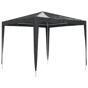 vidaXL Party Tent | Anthracite | Polyethylene, Steel | 2.5x2.5 m