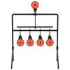 vidaXL Resetting Target Black 40 x 34 x 53 cm Steel